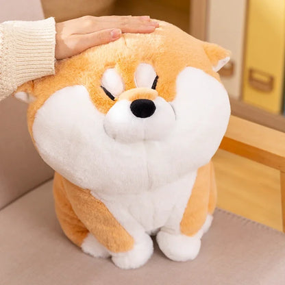 Adorable Kawaii Akita & Shiba Inu Plush Toy