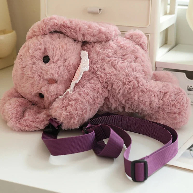 Adorable Plush Teddy Animal Bag
