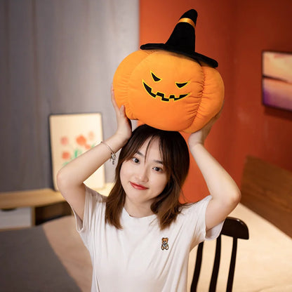 Spooktacular 2024 Halloween Pumpkin Plushie Hat Collection