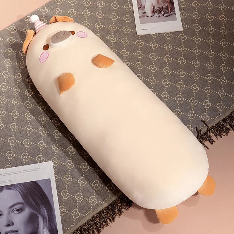 Adorable Long Kawaii Snuggly Animal Plush Toys