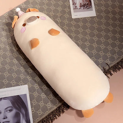 Adorable Long Kawaii Snuggly Animal Plush Toys
