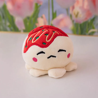 Delicious Plush Takoyaki Candy Ball Keychains