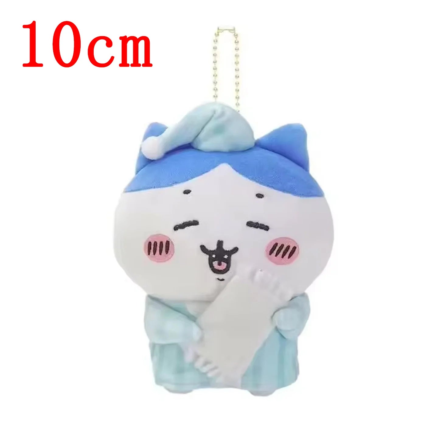 Chiikawa Hachiware Usagi On Bed Pajamas Series Plush Doll