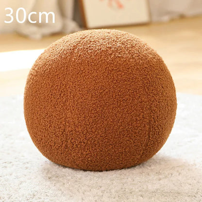 Charming Minimalist Moon Ball Plush Pillow Collection