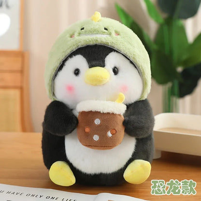 Adorable Kawaii Baby Penguin Plushies Wearing Cute Hats