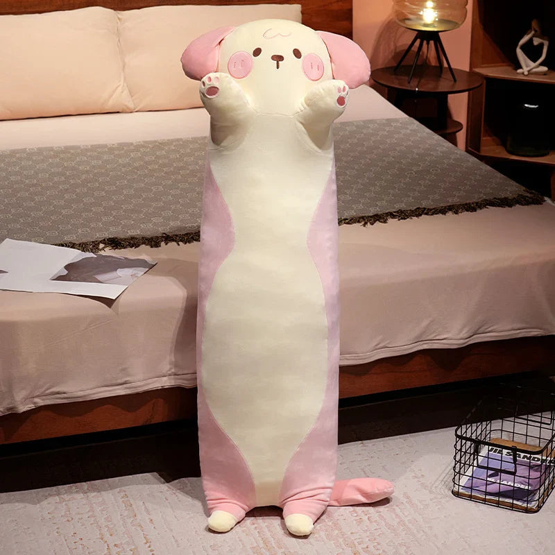 Adorable Long Snuggly Kawaii Dog Plush Toys