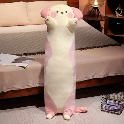 Adorable Long Snuggly Kawaii Dog Plush Toys