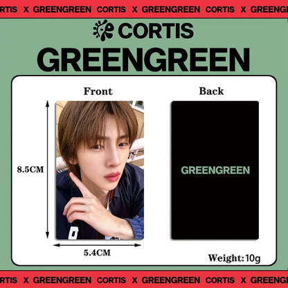 CORTIS 2nd EP GREENGREEN Photocards 6pcs
