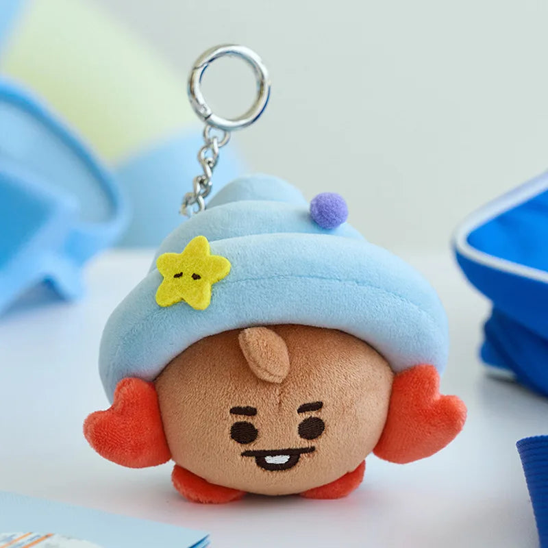 BT21 Marine Plush Keychain