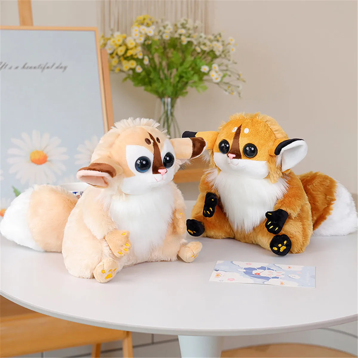 Adorable Kawaii Chibi Lemur Plush Toys
