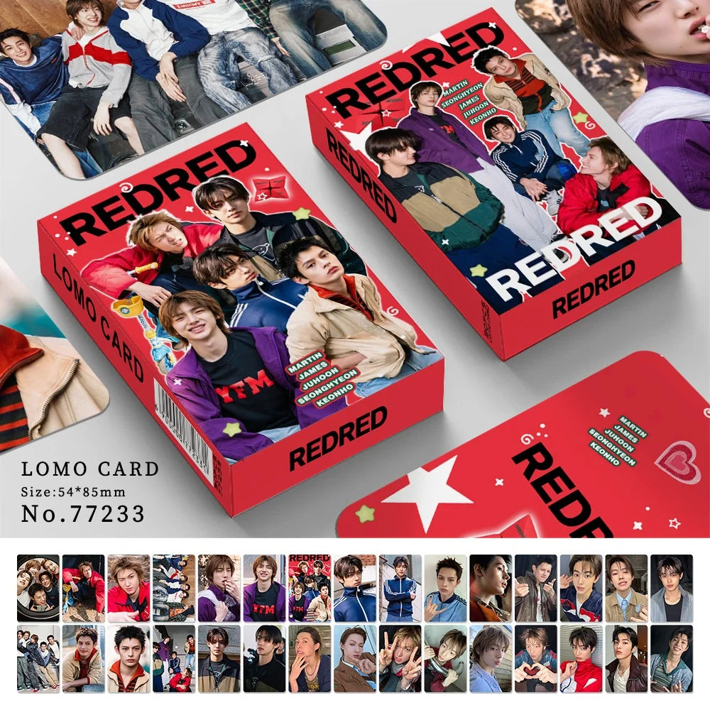 CORTIS REDRED Lomo Cards 30pcs/set
