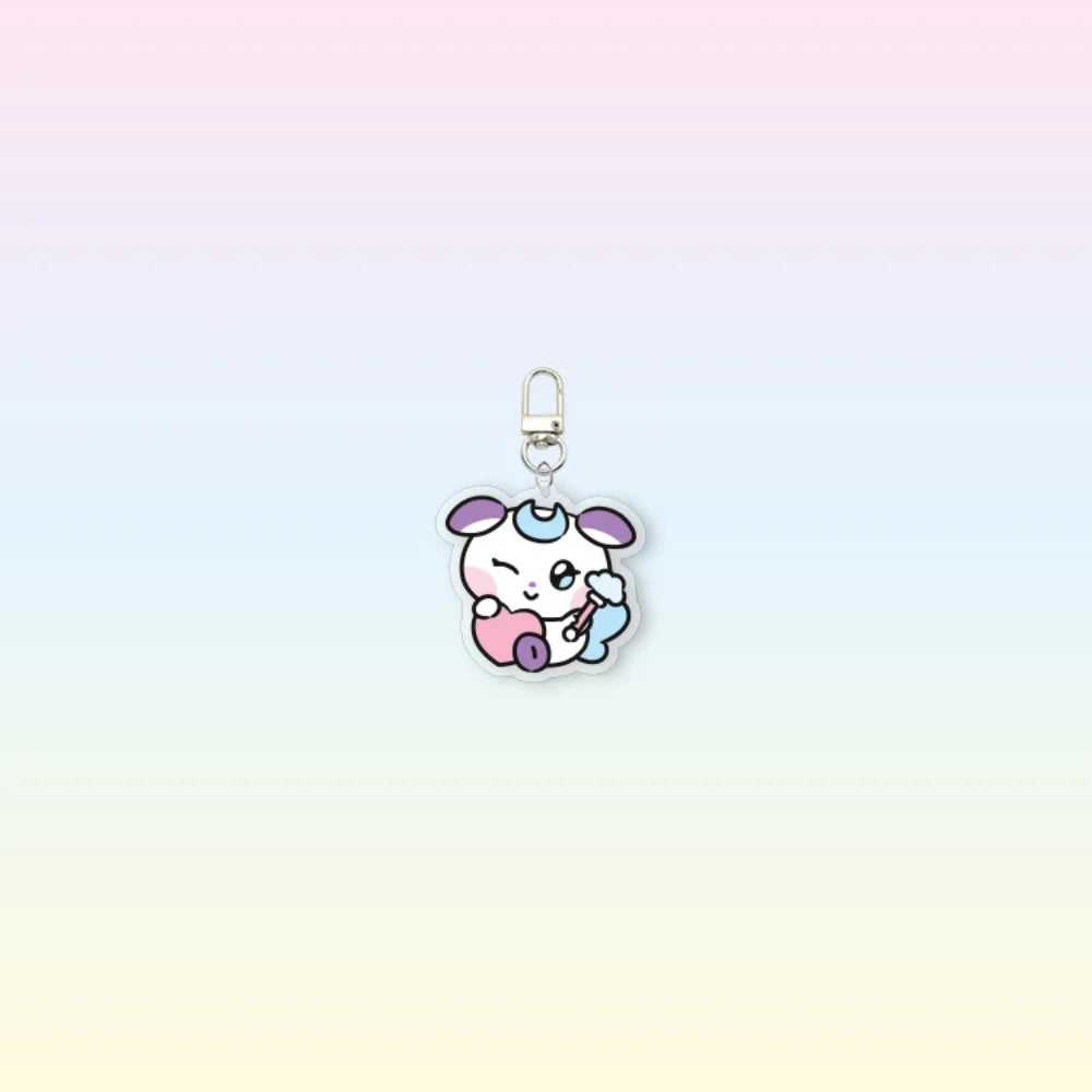 Ateez Aniteez Mighteez Keychain