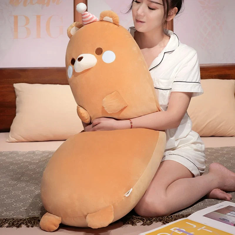 Adorable Long Kawaii Snuggly Animal Plush Toys