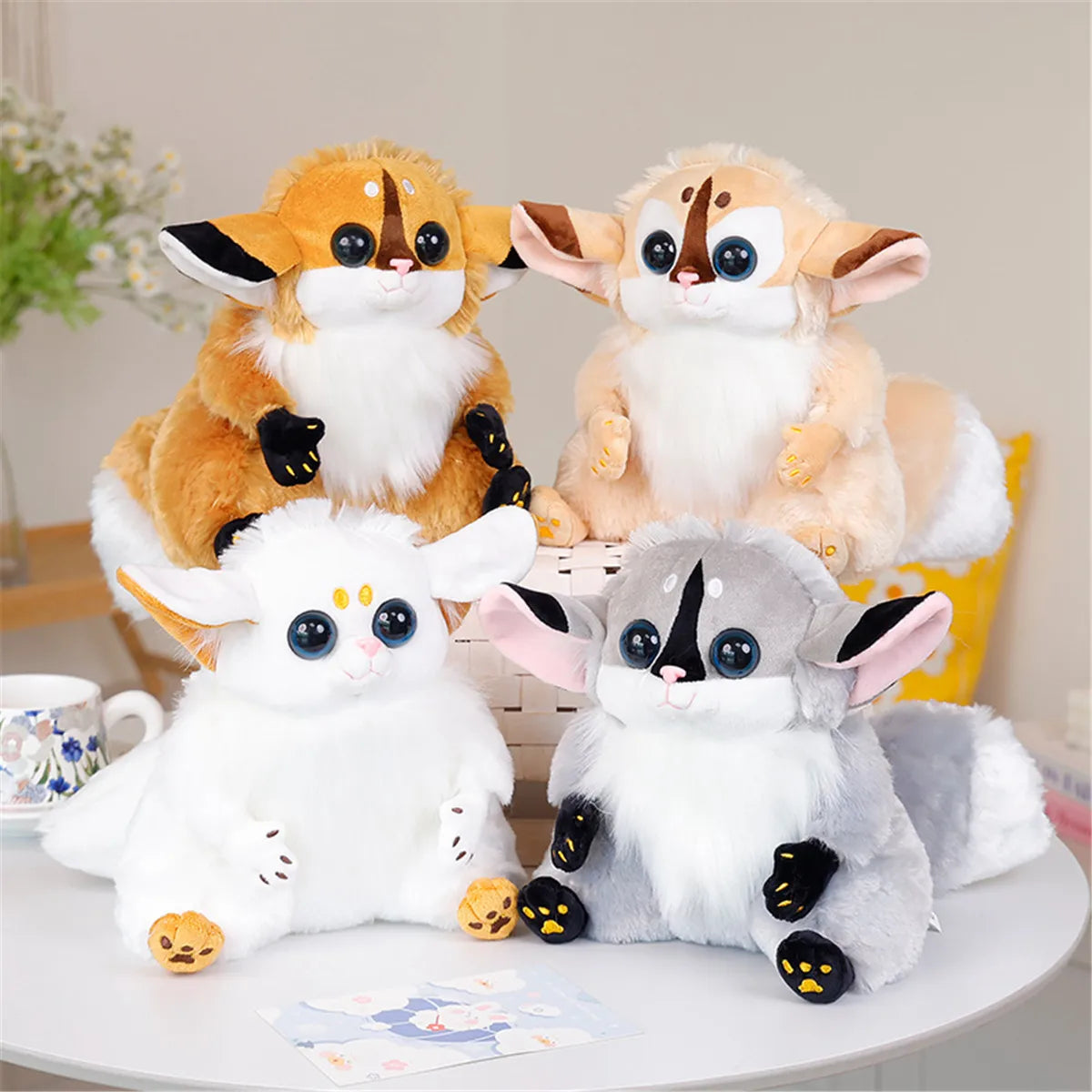 Adorable Kawaii Chibi Lemur Plush Toys