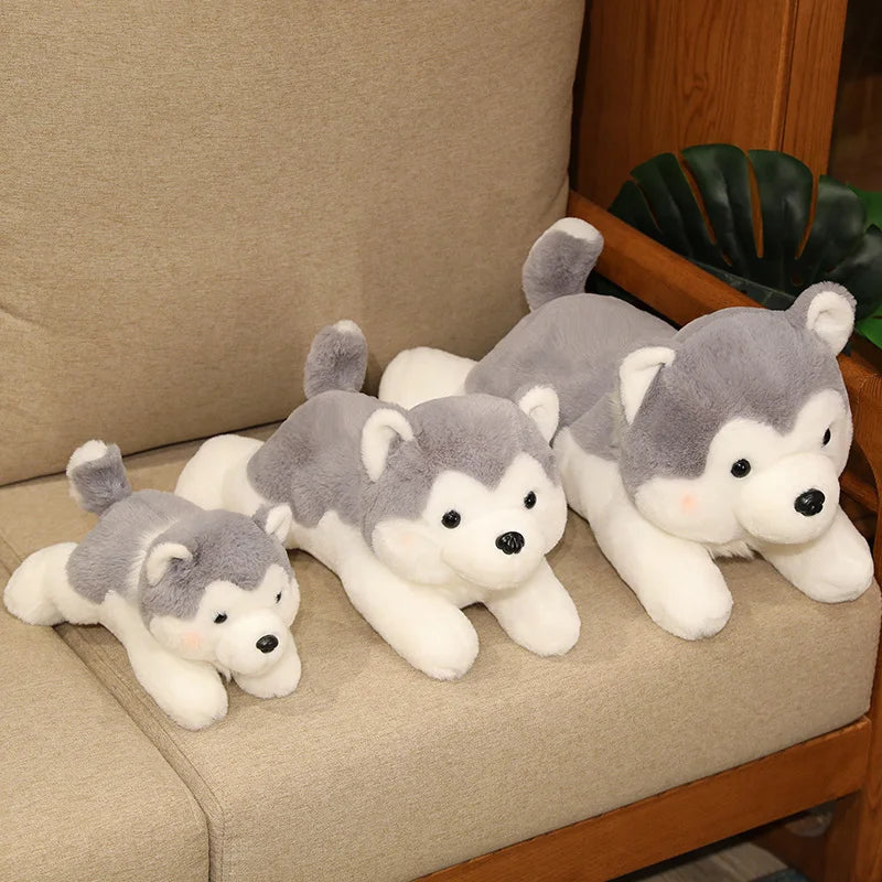 Adorable Soft Plush Husky - Cuddle Up with Cutie!