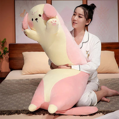 Adorable Long Snuggly Kawaii Dog Plush Toys