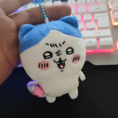 Hachiware Angry Face after Drinking Soda Plush Doll