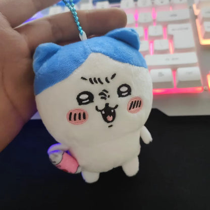 Hachiware Angry Face after Drinking Soda Plush Doll