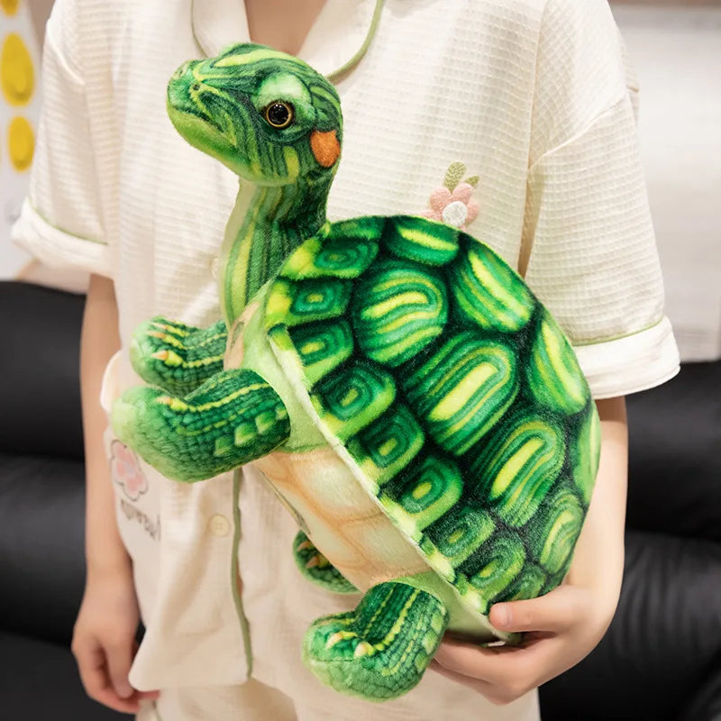 Adorable Realistic Tortise Plush Toy