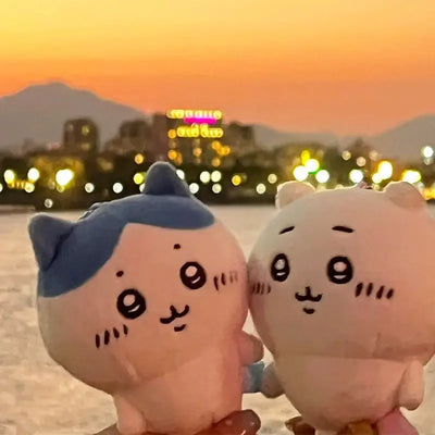 13cm Chiikawa Hachiware Usagi Kawaii Plush Keychain