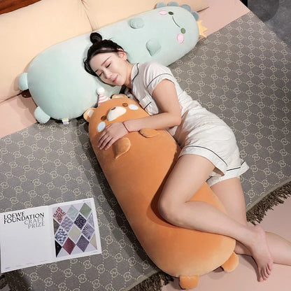Adorable Long Kawaii Snuggly Animal Plush Toys
