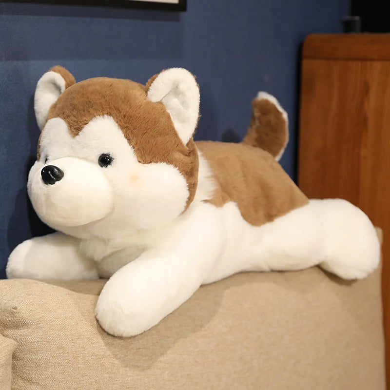 Adorable Soft Plush Husky - Cuddle Up with Cutie!