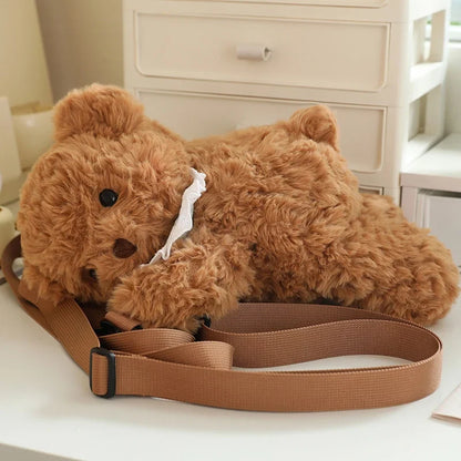 Adorable Plush Teddy Animal Bag