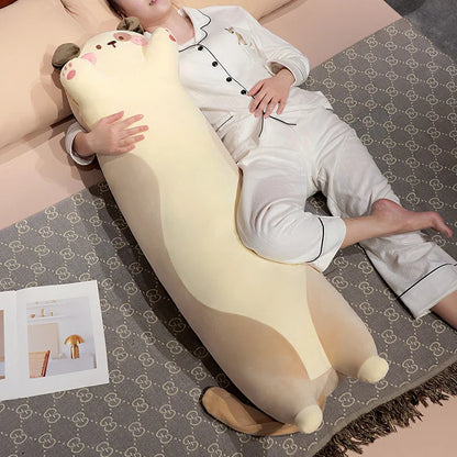 Adorable Long Snuggly Kawaii Dog Plush Toys