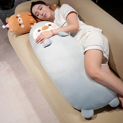 Adorable Long Kawaii Snuggly Animal Plush Toys