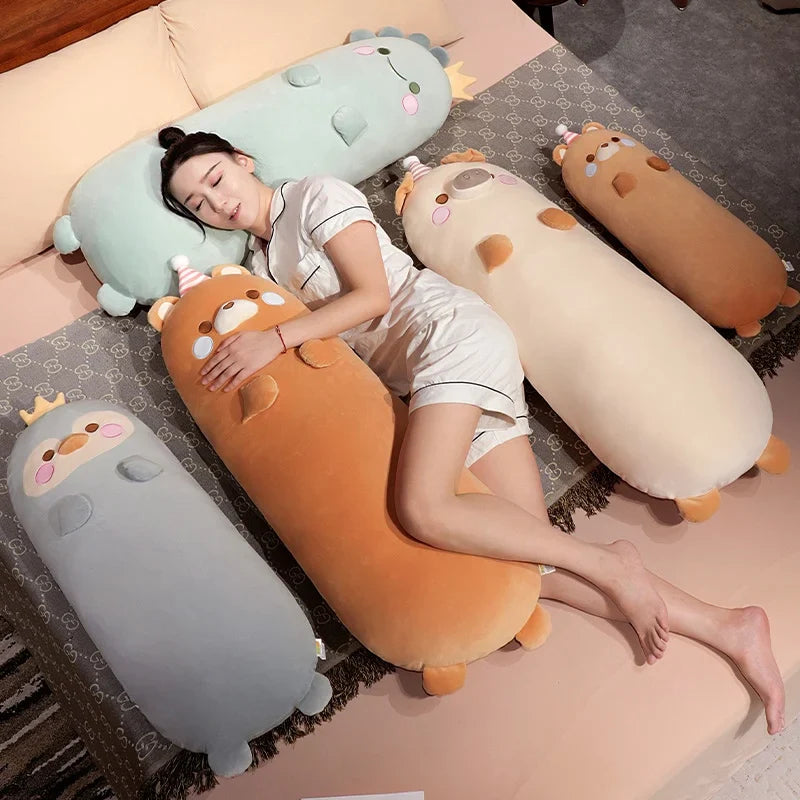 Adorable Long Kawaii Snuggly Animal Plush Toys