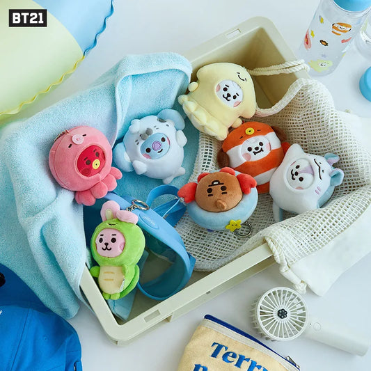BT21 Marine Plush Keychain