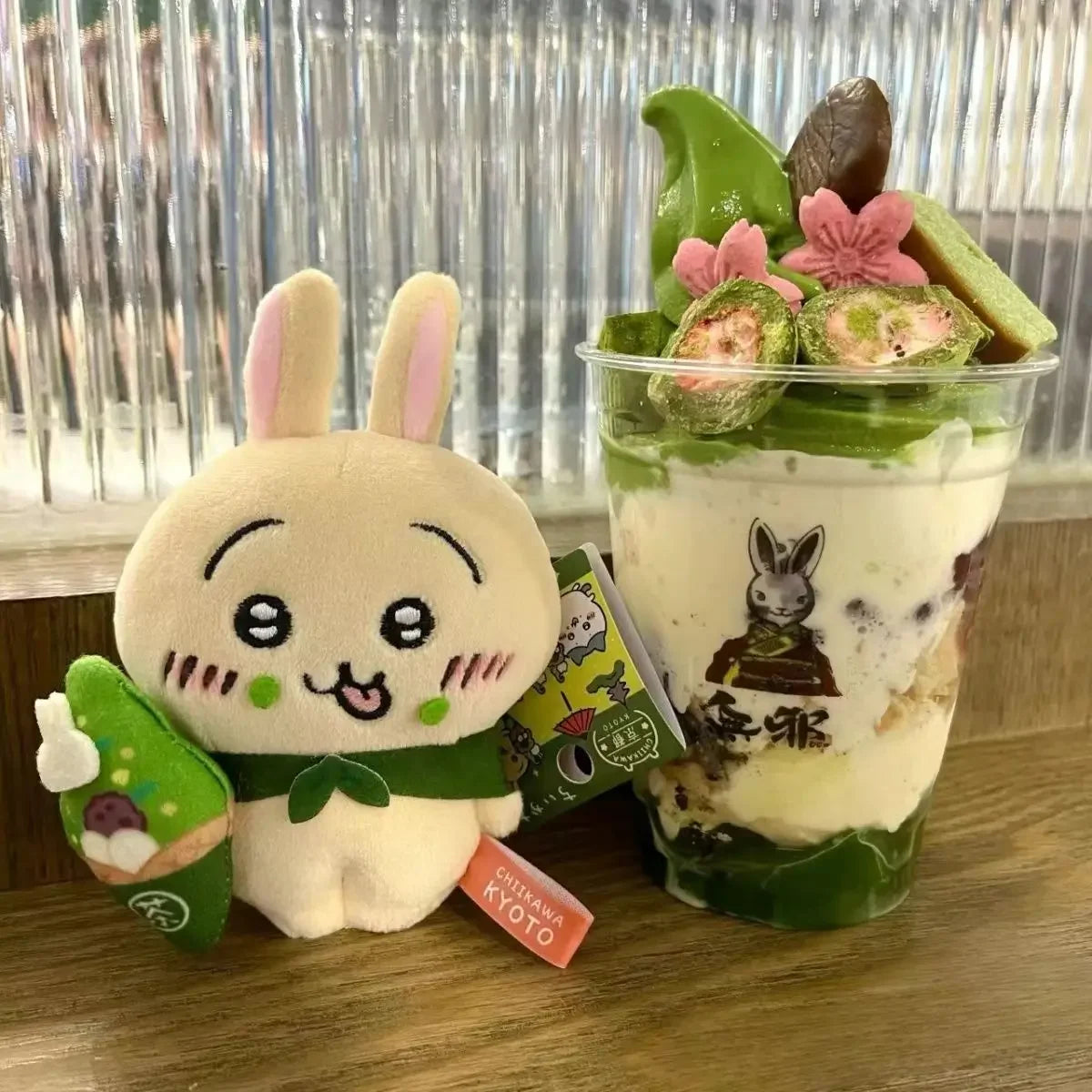 Chiikawa Cute Matcha Green Tea Plushie