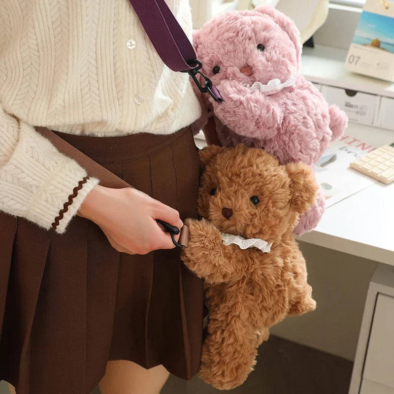 Adorable Plush Teddy Animal Bag