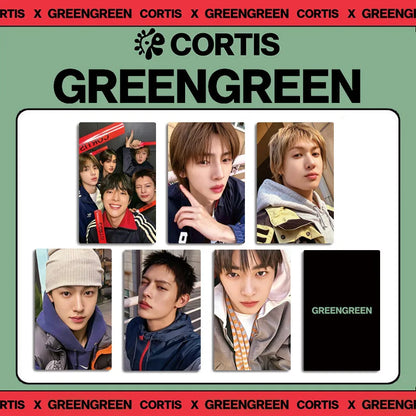 CORTIS 2nd EP GREENGREEN Photocards 6pcs