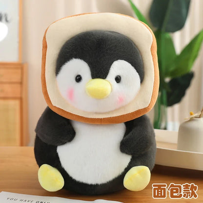 Adorable Kawaii Baby Penguin Plushies Wearing Cute Hats