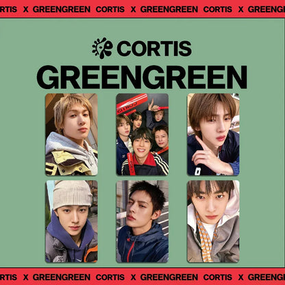 CORTIS 2nd EP GREENGREEN Photocards 6pcs