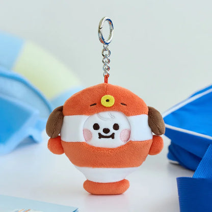 BT21 Marine Plush Keychain