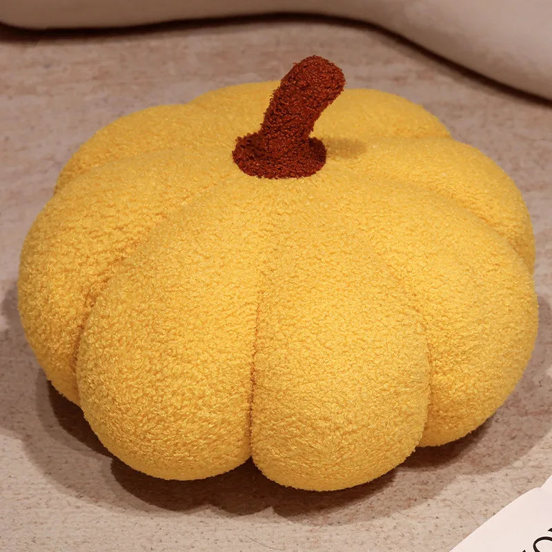 Cozy Autumn Pumpkin Plush Decor
