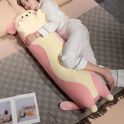 Adorable Long Snuggly Kawaii Dog Plush Toys