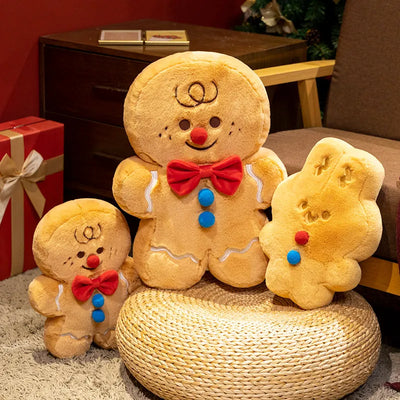 Adorable 2024 Christmas Gingerbread Man Plushies Collection