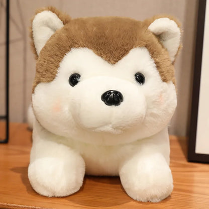 Adorable Soft Plush Husky - Cuddle Up with Cutie!