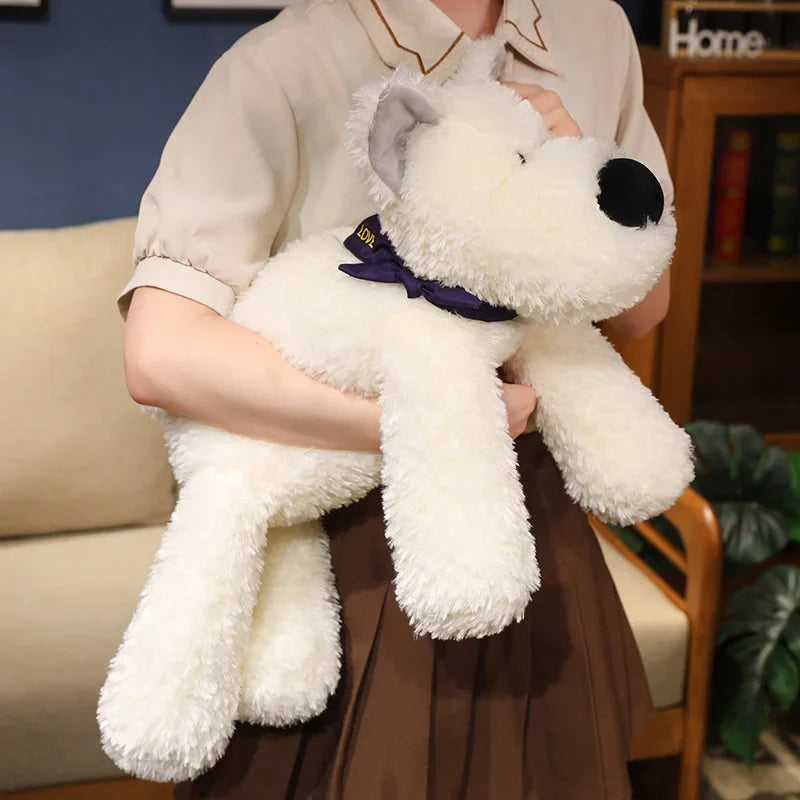 Adorable Fluffy West Highland Terrier Plush Toy
