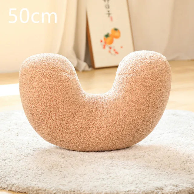 Charming Minimalist Moon Ball Plush Pillow Collection