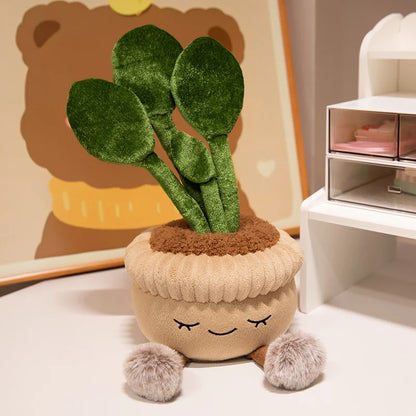 Adorable Plush Cactus Flower Toy