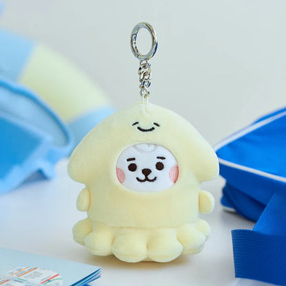 BT21 Marine Plush Keychain