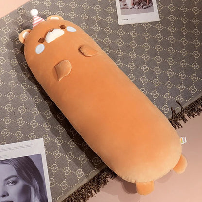 Adorable Long Kawaii Snuggly Animal Plush Toys