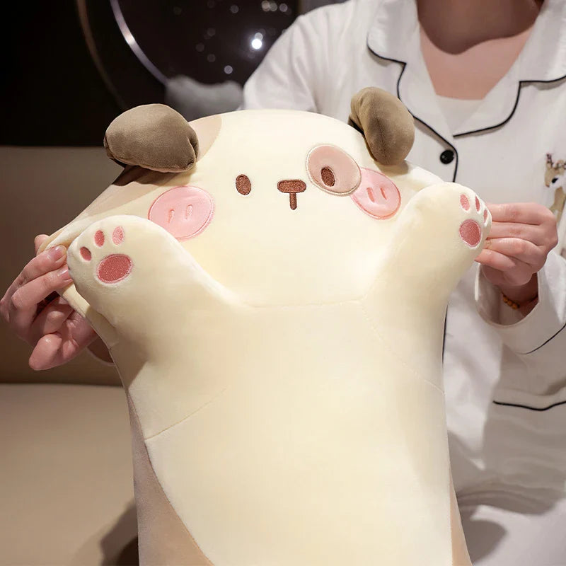 Adorable Long Snuggly Kawaii Dog Plush Toys