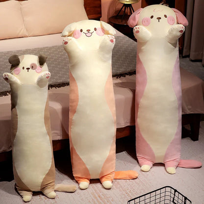 Adorable Long Snuggly Kawaii Dog Plush Toys