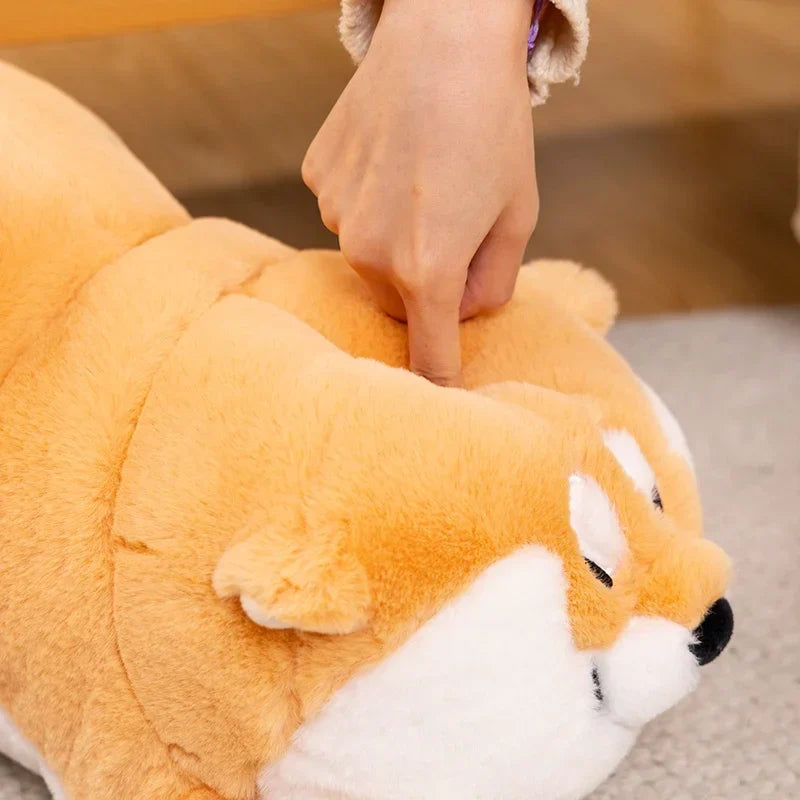 Adorable Kawaii Akita & Shiba Inu Plush Toy