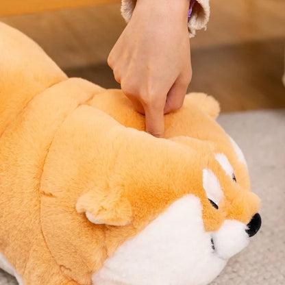 Adorable Kawaii Akita & Shiba Inu Plush Toy